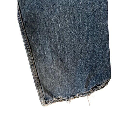 Levi's 550 Relaxed Fit Vintage Jeans Men's Size 44x30 Distressed Denim - Picture 10 of 12